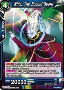 Whis, The Sacred Guard - Union Force - Dragon Ball Super: Masters card