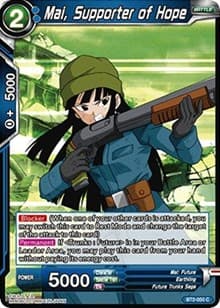 Mai, Supporter of Hope - Union Force - Dragon Ball Super: Masters card