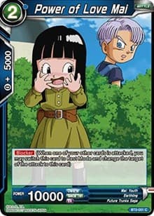 Power of Love Mai - Union Force - Dragon Ball Super: Masters card