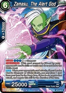 Zamasu, The Alert God - Union Force - Dragon Ball Super: Masters card