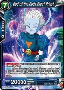God of the Gods Great Priest - Union Force - Dragon Ball Super: Masters card