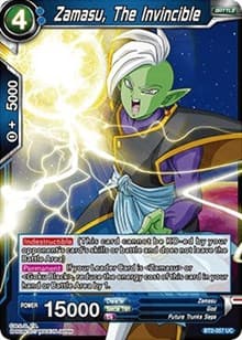 Zamasu, The Invincible - Union Force - Dragon Ball Super: Masters card