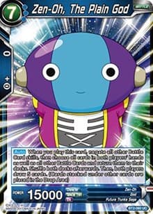 Zen-Oh, The Plain God - Union Force - Dragon Ball Super: Masters card