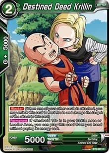 Destined Deed Krillin - Union Force - Dragon Ball Super: Masters card