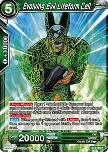 Evolving Evil Lifeform Cell - Union Force - Dragon Ball Super: Masters card
