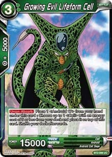 Growing Evil Lifeform Cell - Union Force - Dragon Ball Super: Masters card