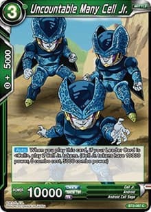 Uncountable Many Cell Jr. - Union Force - Dragon Ball Super: Masters card