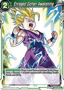 Enraged Gohan Awakening - Union Force - Dragon Ball Super: Masters card