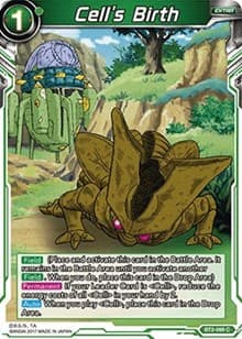 Cell's Birth - Union Force - Dragon Ball Super: Masters card