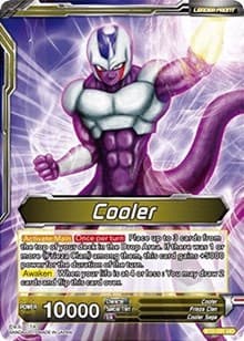 Cooler // Cooler, Leader of Troops - Union Force - Dragon Ball Super: Masters card