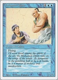 Mahamoti Djinn - Revised Edition - Magic: The Gathering card