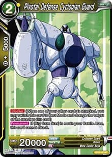Pivotal Defense Cyclopian Guard - Union Force - Dragon Ball Super: Masters card