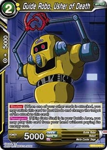 Guide Robo, Usher of Death - Union Force - Dragon Ball Super: Masters card