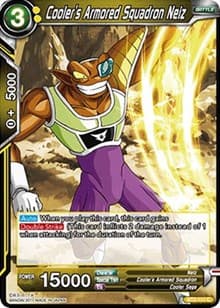 Cooler's Armored Squadron Neiz - Union Force - Dragon Ball Super: Masters card