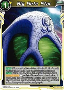 Big Gete Star - Union Force - Dragon Ball Super: Masters card