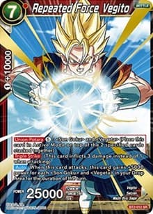 Repeated Force Vegito - Union Force - Dragon Ball Super: Masters card