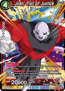 Jiren, Fist of Justice - Union Force - Dragon Ball Super: Masters card