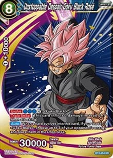 Unstoppable Despair Goku Black Rose - Union Force - Dragon Ball Super: Masters card