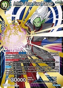Infinite Force Fused Zamasu - Union Force - Dragon Ball Super: Masters card