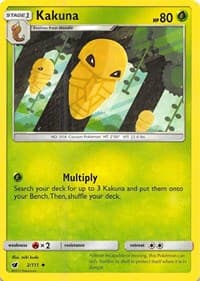 Kakuna - SM - Crimson Invasion - Pokemon card