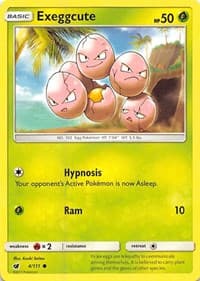 Exeggcute - SM - Crimson Invasion - Pokemon card