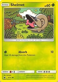 Shelmet - SM - Crimson Invasion - Pokemon card
