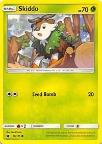 Skiddo - SM - Crimson Invasion - Pokemon card