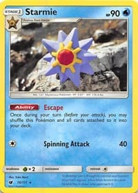 Starmie - SM - Crimson Invasion - Pokemon card