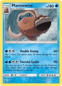 Mamoswine - SM - Crimson Invasion - Pokemon card