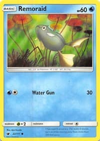 Remoraid - SM - Crimson Invasion - Pokemon card