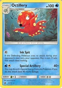 Octillery - SM - Crimson Invasion - Pokemon card
