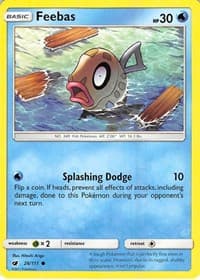 Feebas - SM - Crimson Invasion - Pokemon card