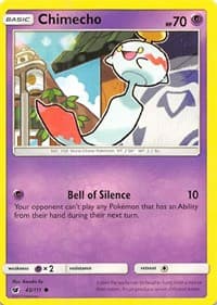 Chimecho - SM - Crimson Invasion - Pokemon card