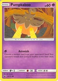 Pumpkaboo - SM - Crimson Invasion - Pokemon card