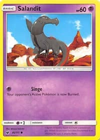 Salandit - SM - Crimson Invasion - Pokemon card