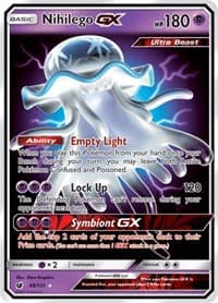 Nihilego GX - SM - Crimson Invasion - Pokemon card