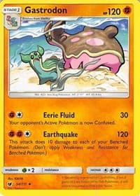 Gastrodon - SM - Crimson Invasion - Pokemon card