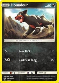 Houndour - SM - Crimson Invasion - Pokemon card