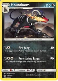 Houndoom - SM - Crimson Invasion - Pokemon card
