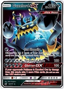 Guzzlord GX - SM - Crimson Invasion - Pokemon card