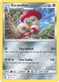 Escavalier - SM - Crimson Invasion - Pokemon card