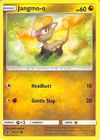 Jangmo-o - SM - Crimson Invasion - Pokemon card