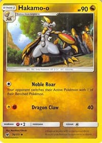 Hakamo-o - SM - Crimson Invasion - Pokemon card