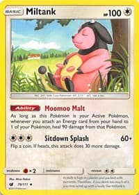 Miltank - SM - Crimson Invasion - Pokemon card