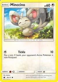 Minccino - SM - Crimson Invasion - Pokemon card