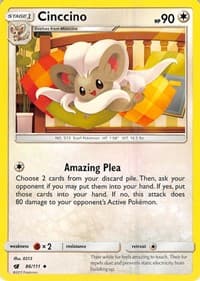Cinccino - SM - Crimson Invasion - Pokemon card