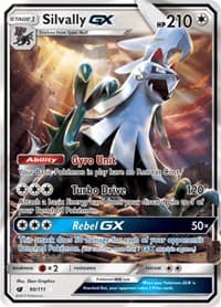 Silvally GX - SM - Crimson Invasion - Pokemon card