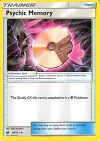 Psychic Memory - SM - Crimson Invasion - Pokemon card