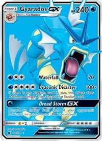 Gyarados GX (Full Art) - SM - Crimson Invasion - Pokemon card