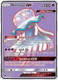 Nihilego GX (Full Art) - SM - Crimson Invasion - Pokemon card